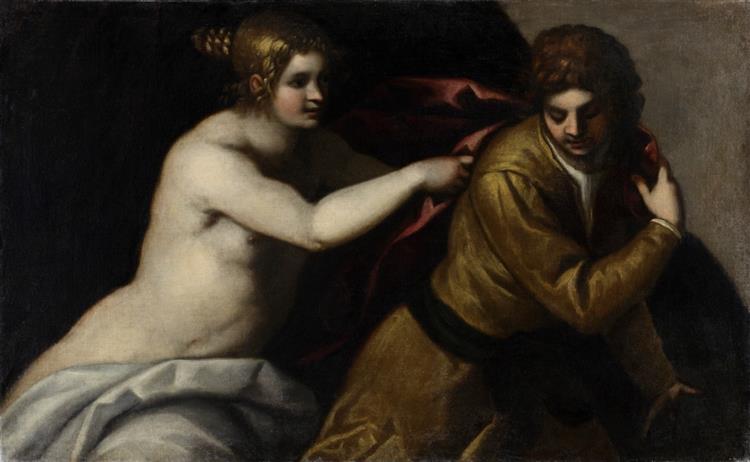 Józef I Żona Putyfara, 1628 - Palma il Giovane
