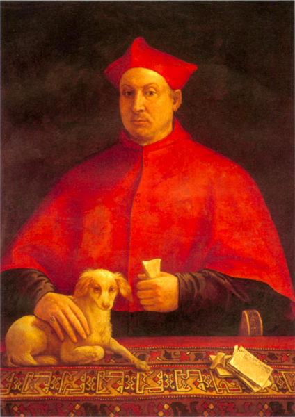 Portrait of Cardinal Pompeo Colonna - Sebastiano del Piombo