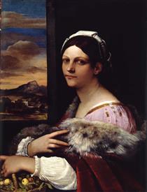 A Young Roman Woman - Sebastiano del Piombo