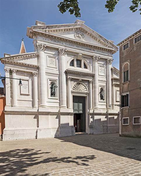 San Francesco della Vigna, Venice (façade), 1564 - 1570 - 安德烈亚·帕拉弟奥