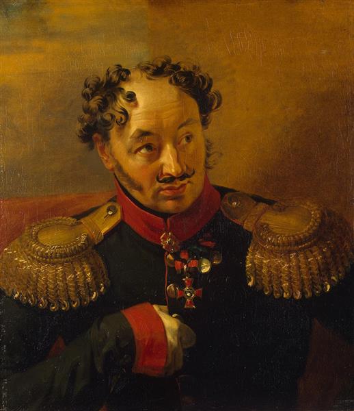 Portrait of Alexander N. Ryleyev, c.1825 - Джордж Доу