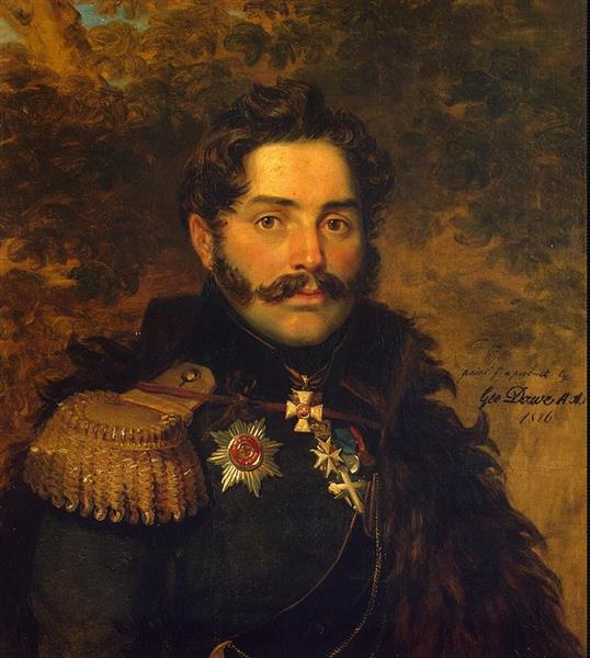 Portrait of Alexander F. Shcherbatov, 1826 - Джордж Доу