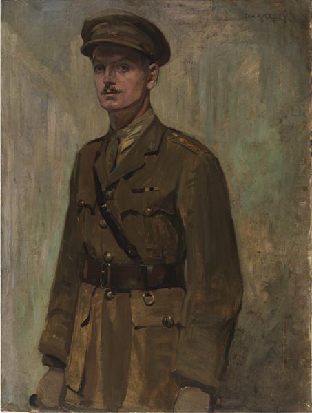 Captain C.P.J. O'Kelly, 1918 - Frederick Varley