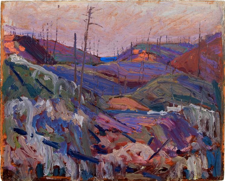Fire-Swept Hills, 1915 - Tom Thomson