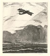 Mine Sweepers and Seaplanes - Arthur Lismer