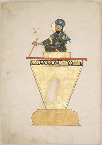 The Beaker Water Clock, c.1206 - Al-Jazari