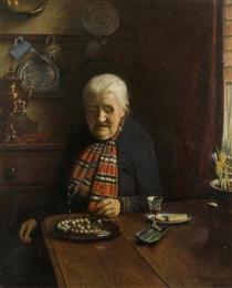Solitaire - Charles Spencelayh