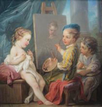 Painting - Charles-Andre van Loo (Carle van Loo)
