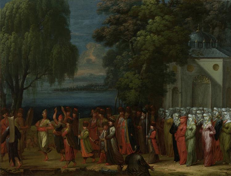 Armenian wedding, c.1720 - c.1737 - Jean-Baptiste van Mour