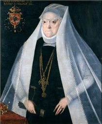 Portrait of Queen Anna Jagiellon as a widow - Мартін Кобер