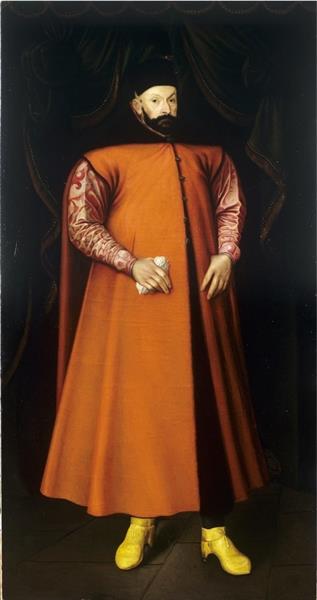 Portrait of King Stephen Bathory, 1583 - Мартін Кобер