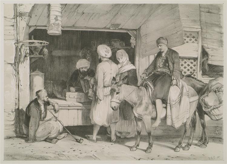 Bazaar, 1838 - John Frederick Lewis
