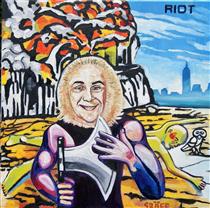 Riot, Rock City (Allegorie auf H. C. Strache und das gleichnamige Musikalbum) - Matthias Laurenz Gräff