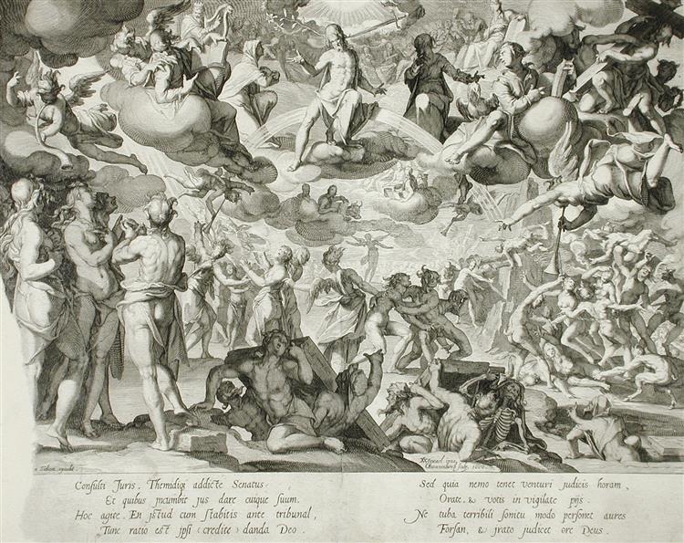 Last Judgment, 1606 - Willem van Swanenburg