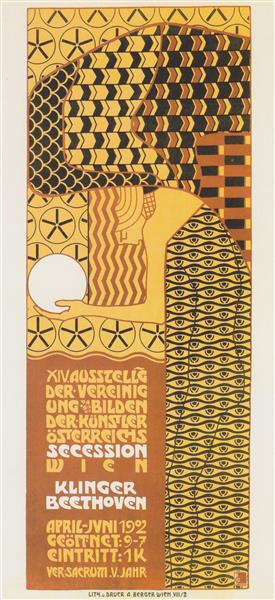 Poster for the XIV Exhibition of the Secession - Alfred Roller