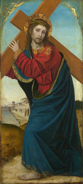 Christ carrying the Cross, c.1501 - Ambrogio Bergognone