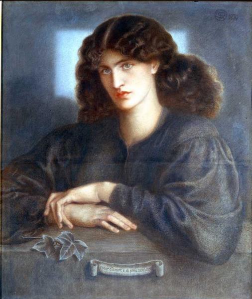 The Lady of Pity, 1870 - Данте Габриэль Россетти
