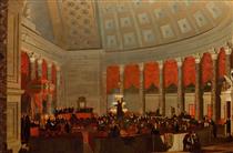 The Old House of Representatives - Samuel Morse