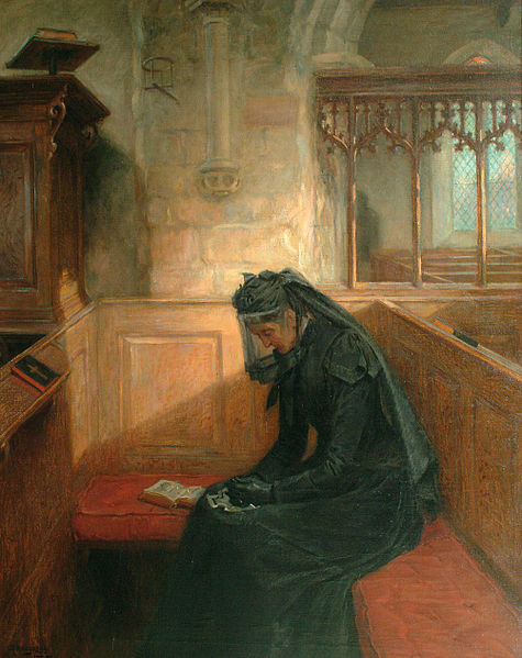 The Widow, 1899 - Ralph Hedley