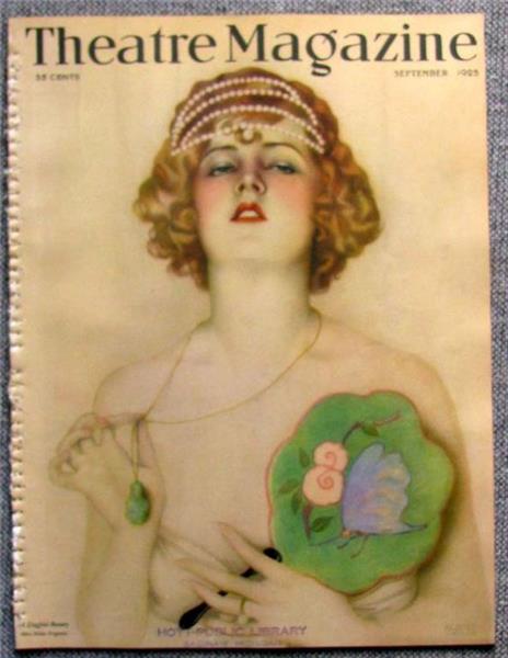 Theatre Magazine, 1925 - Альберто Варгас