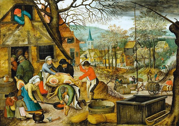 The Four Seasons, Autumn - Pieter Brueghel the Younger