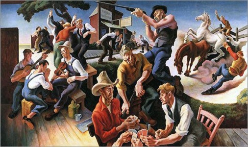 Arts of the West, 1932 - Thomas Hart Benton