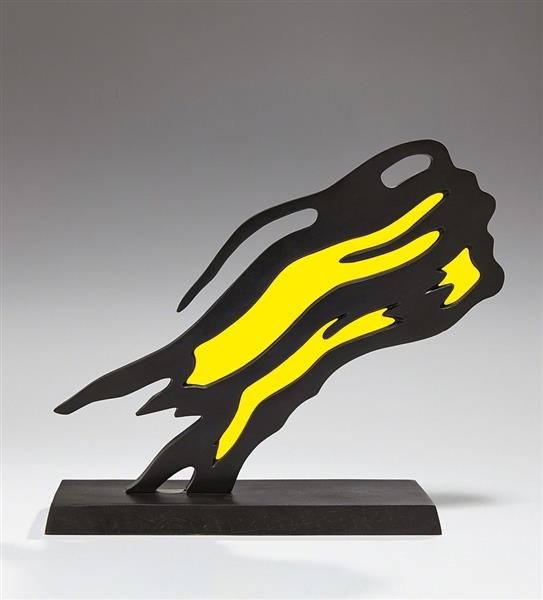 Weisman Award (Yellow Brushstroke), 1991 - Рой Ліхтеншетейн