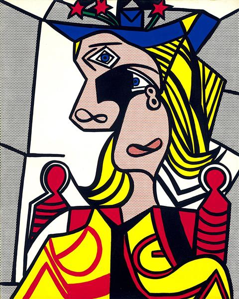 Woman with Flowered Hat, 1963 - Roy Lichtenstein