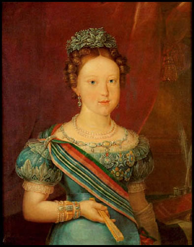 D. Maria II, 1827 - Simplício Rodrigues de Sá