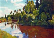 Orlinka river Estuary - Рылов Аркадий Александрович