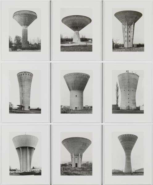 Water Towers, 1972 - 2007 - Bernd and Hilla Becher