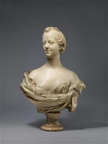 Madame De Pompadour - Jean-Baptiste Pigalle