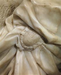 Madame De Pompadour (detail) - Jean-Baptiste Pigalle