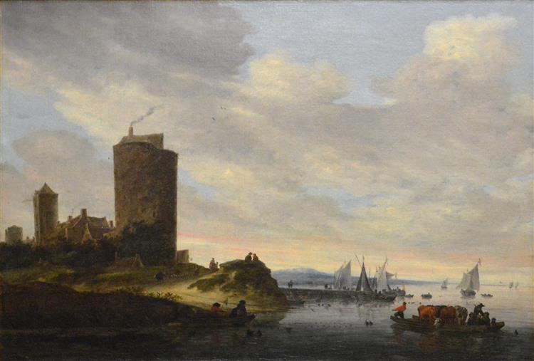 La Grosse Tour - Salomon van Ruysdael