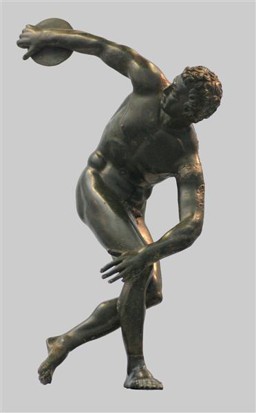 Discobolus (after Myron), c.460 - c.450 BC - Ancient Greek Painting and Sculpture