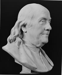 Benjamin Franklin - Jean-Antoine Houdon