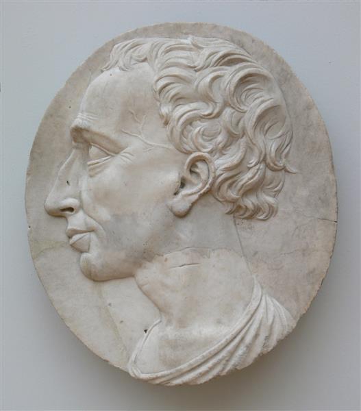 Portrait of Johann Heinrich Füssli - John Flaxman