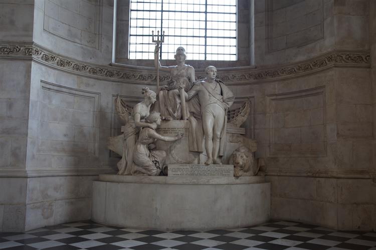 Monument to Earl Howe, St Paul's Cathedral - John Flaxman