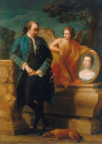 Portrait of Wills Hill, 1st Marquess of Downshire, 1766 - Помпео Батоні