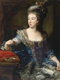 Portrait of the Countess Maria Benedetta Di San Martino - Помпео Батони