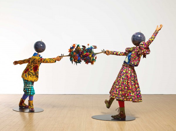 FLOWER POWER KIDS (DUELING), 2014 - Yinka Shonibare