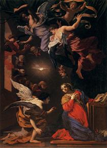 The Annunciation - Simon Vouet