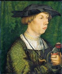 Portrait of a Member of the Weiss Family of Augsburg - Hans Holbein der Ältere
