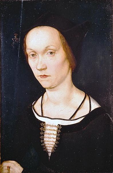 Portrait of a Woman, c.1515 - Ганс Гольбейн