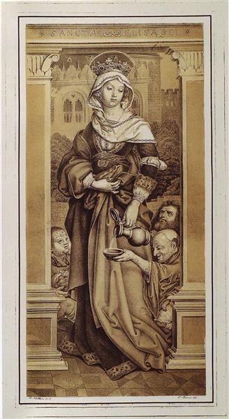 Die Hl. Elisabeth - Hans Holbein el Viejo