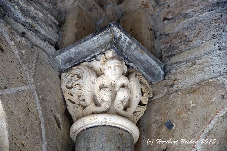 Capital, Maria Laach Abbey, Germany, 1093 - Arquitectura románica