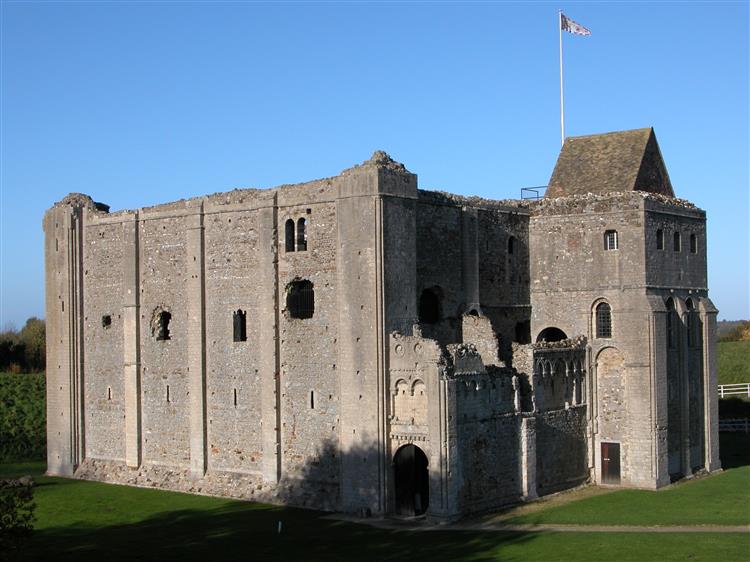 Замок Райзінг, Англія, c.1140 - Романська архітектура