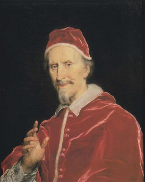 Pope Clement IX, 1669 - Giovanni Battista Gaulli
