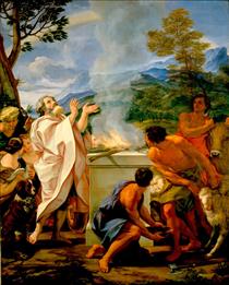 The Thanksgiving of Noah - Baciccio