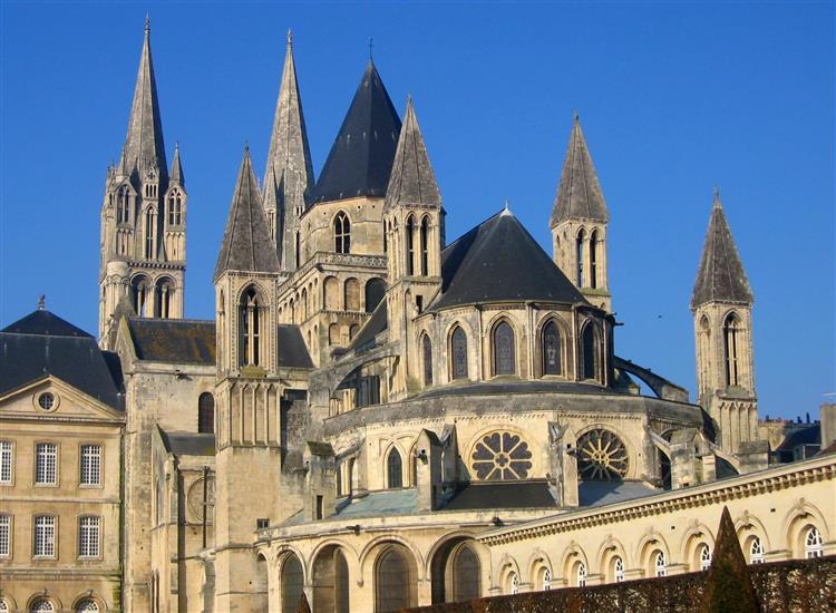 Abbey of Saint Étienne, Caen, France, 1063 - Романская архитектура